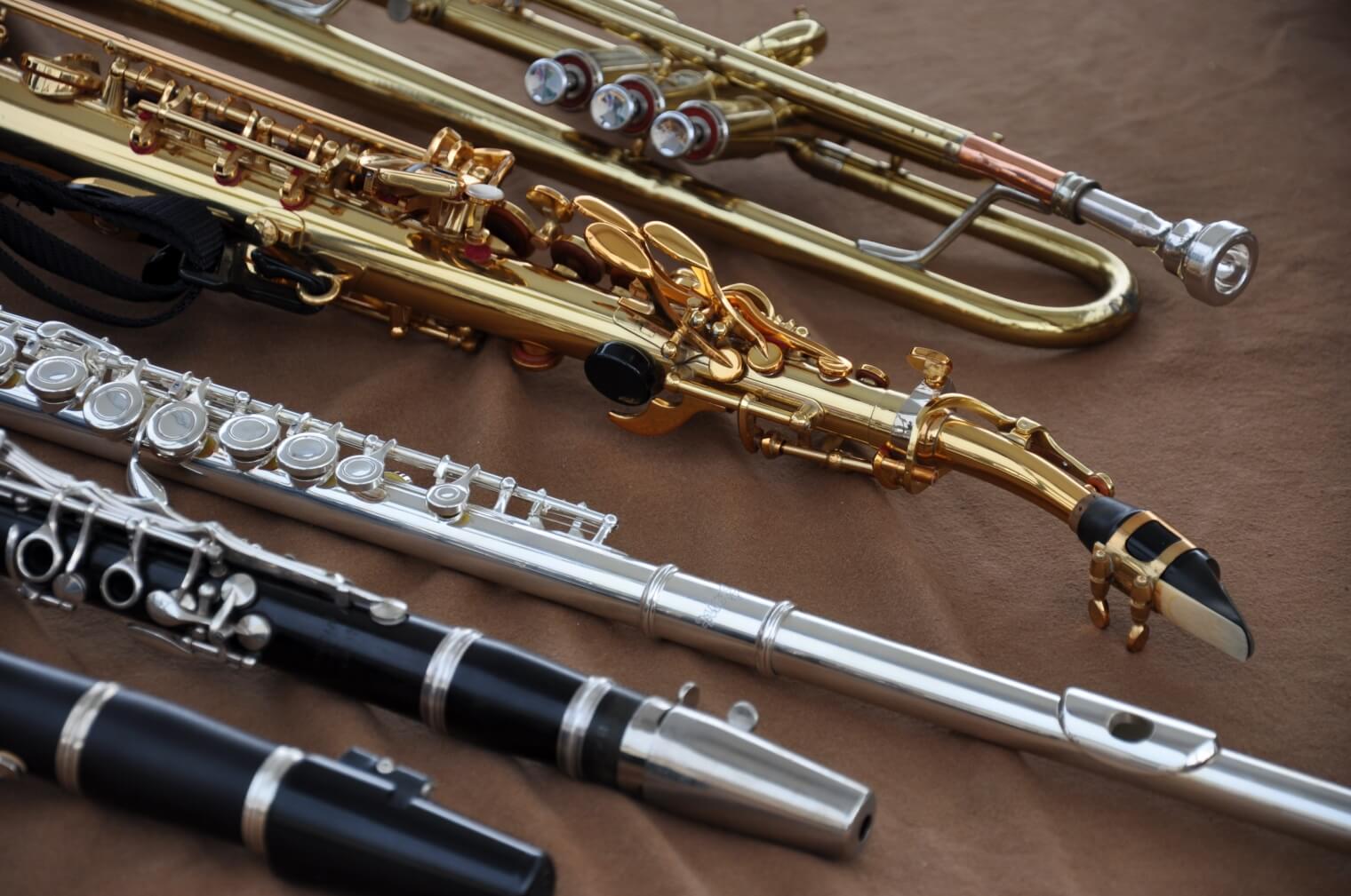 フルートやクラリネットなどの管楽器の正しい保管方法や保管場所って？